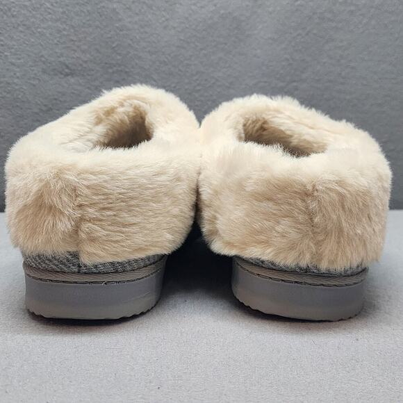 Dearfoams Women's Slide Scuff Slippers with Memory Foam (Large (9-10), Grey NWOB - Picture 5 of 8